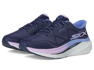 �X�P�b�`���[�Y ���f�B�[�X �V���[�Y �X�j�[�J�[ SKECHERS Performance Max Cushioning Arch Fit Areena Hands Free Slip-Ins Navy/Lavender �l�C�r�[