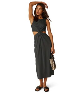 �r�����h���K ���f�B�[�X �g�b�v�X �����s�[�X Beyond Yoga Around The World Front Twist Dress Black �u���b�N