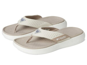 �R�����r�A ���f�B�[�X �V���[�Y �T���_�� Columbia Boatside Flip Lea PFG Crushed Clay/Da