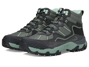 �G���G���r�[�� ���f�B�[�X �V���[�Y �u�[�c�E���C���u�[�c L.L.Bean Trail Model X Mid Waterproof Hiker Graphite �O���t�@�C�g