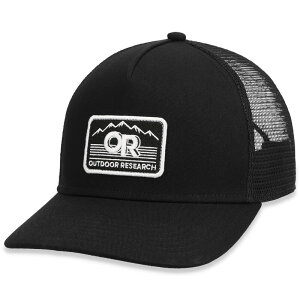 �A�E�g�h�A���T�[�` �����Y �A�N�Z�T���[ �X�q �L���b�v Outdoor Research Advocate Trucker Hi Pro Cap Black �u���b�N