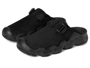 L[ Y V[Y T_ U[ KEEN Hyperport Clog Leather Black/Black ubN