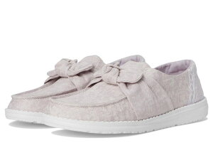 �w�C�f���[�h ���f�B�[�X �V���[�Y �T���_�� Hey Dude Wendy Bow Surf Wash Lilac ���C���b�N