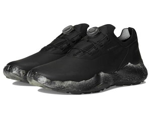 GR[ Y V[Y Xj[J[ ECCO Golf BIOM Hybrid 5 BOA Waterproof Golf Shoe Black ubN