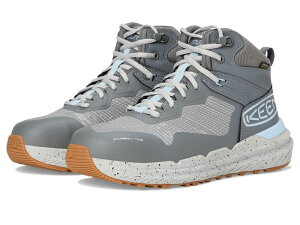 L[ fB[X V[Y Xj[J[ h Steel Grey/Gum KEEN Utility Synchro Waterproof Work Boot (Carbon-Fiber Toe)