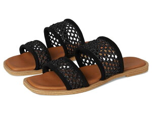 ZCVFY fB[X V[Y T_ U[ Seychelles Water Lilly Suede Slide Sandal Black