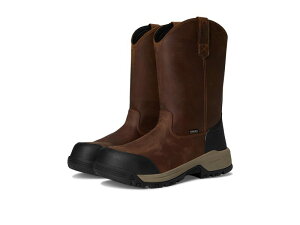 yz L[ Y u[cECu[c V[Y Evanston Pull-On Waterproof Boot (Carbon-Fiber Toe) Bison/Black