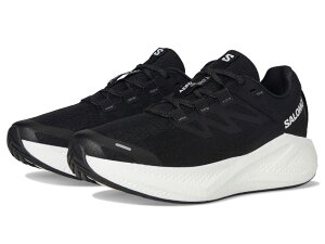 �T������ ���f�B�[�X �V���[�Y �X�j�[�J�[ Salomon Aero Glide 3 Black/White/Asp �z���C�g