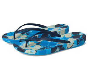 tBbgtbv fB[X V[Y T_ Bondi Blue Mix FitFlop Iqushion Flowerz Ergonomic Flip-Flops