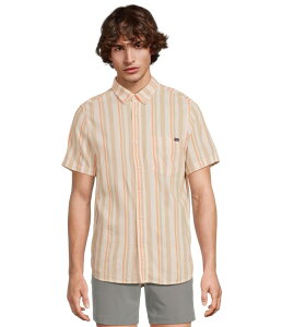 `r[Y Y gbvX Vc Chubbies The Ice Cream Social (Resort Weave Friday Shirt) Light Khaki - S J[L