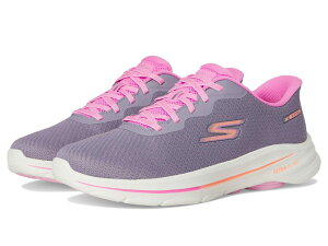XPb`[Y fB[X V[Y Xj[J[ SKECHERS Performance Go Walk 8 Nadia Hands Free Slip-Ins Gray/Pink O[
