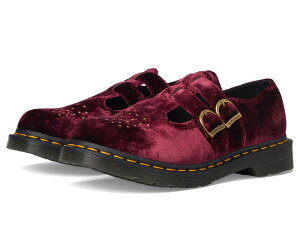 【送料無料】 ドクターマーチン レディース スリッポン・ローファー シューズ Vegan 8065 Cherry Red