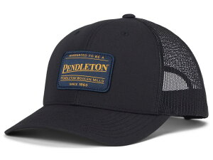 �y���h���g�� �����Y �A�N�Z�T���[ �X�q Pendleton Large Patch Trucker Hat Black �u���b�N