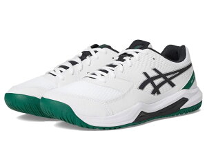 AVbNX Y V[Y Xj[J[ ASICS Gel-Dedicate 8 Wide White/Midnight zCg