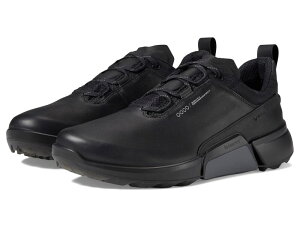 GR[ Y V[Y Xj[J[ ECCO Golf Biom H4 GORE-TEXR Waterproof Golf Hybrid Black Cow Leath ubN