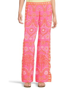 �����[�s�����b�c�@�[ ���f�B�[�X �{�g���X �J�W���A���p���c �V���N Lilly Pulitzer Vianna Silk Palazzo Sunkissed Pink �s���N