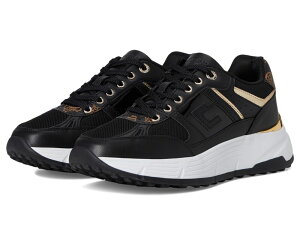 QX fB[X V[Y Xj[J[ GUESS Fonzi Black Synthetic ubN