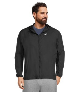 ubNX Y AE^[ R[g WPbg Brooks Canopy Packable Jacket Black ubN