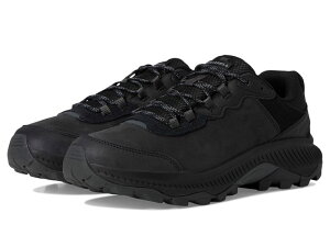������ �����Y �V���[�Y �u�[�c�E���C���u�[�c ���U�[ Merrell Speed Strike 2 Leather Black �u���b�N