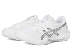AVbNX fB[X V[Y Xj[J[ ASICS Gel-Rocket 12 White/Pure Silv zCg