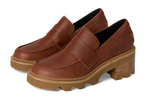 �\���� ���f�B�[�X �V���[�Y �X���b�|���E���[�t�@�[ SOREL Joan Now City Loafer Rustic Brown/Gu �u���E��