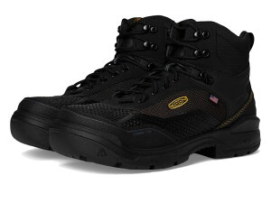 L[ Y V[Y u[cECu[c KEEN Utility Stronglite 6" Waterproof Boot (Comp Toe) Black/Black ubN