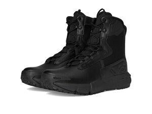 【送料無料】 アンダーアーマー メンズ ブーツ・レインブーツ シューズ Waterproof Charged Valsetz Zip Black/Black/Jet