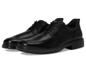 GR[ Y V[Y IbNXtH[h ECCO Helsinki 2.0 Easy Slip Apron Toe Tie Oxford Black ubN