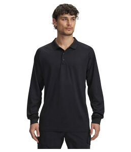 A_[A[}[ Y gbvX Vc |Vc Under Armour Tactical Performance Long Sleeve Polo Black/Black ubN