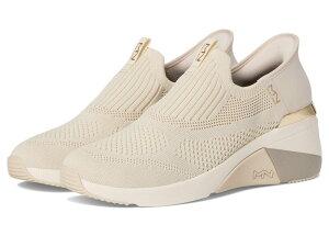 XPb`[Y fB[X V[Y Xj[J[ SKECHERS A Wedge - Crecent Hands-Free Slip-Ins Taupe