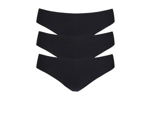 �R�}���h�[ ���f�B�[�X �A���_�[�E�F�A �p���c Commando Butter Mid-Rise Thong 3-Pack GP202 Black �u���b�N