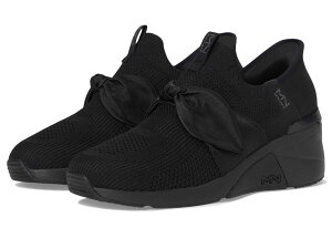 XPb`[Y fB[X V[Y Xj[J[ SKECHERS A Wedge - Enzie Hands-Free Slip-Ins Black/Black