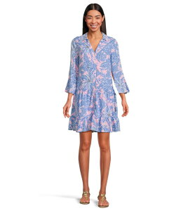 �����[�s�����b�c�@�[ ���f�B�[�X �g�b�v�X �����s�[�X Lilly Pulitzer Diantha Tunic Dress Conch Shell Pin