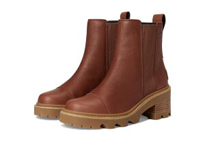 �\���� ���f�B�[�X �V���[�Y �u�[�c�E���C���u�[�c �`�F���V�[ SOREL Joan Now Chelsea Rustic Brown/Gu �u���E��