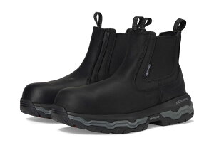 【送料無料】 ウルヴァリン メンズ ブーツ・レインブーツ シューズ Alpha Ft Wolverine Infinity System CarbonmaxR Slip-on Work Romeo Black