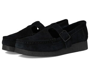 N[NX fB[X V[Y Xb|E[t@[ Black Suede Clarks Wallabee Evo Bar