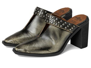 �R�[�����u�[�c ���f�B�[�X �V���[�Y �q�[�� Corral Boots Lady Studs Mule Distressed Blac
