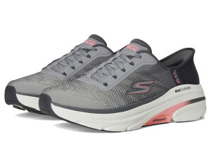 �X�P�b�`���[�Y ���f�B�[�X �V���[�Y �X�j�[�J�[ SKECHERS Max Cushioning Arch Fit 2.0 Adelphi Hands Free Slip-Ins Gray/Coral �O���[