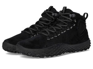  fB[X V[Y u[cECu[c Merrell Wrapt Mid WP Black/Black ubN