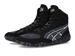 AVbNX Y V[Y Xj[J[ ASICS Aggressor 6 Black/Pure Silv ubN