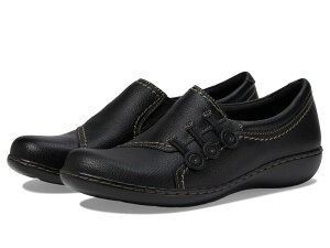 N[NX fB[X V[Y Xb|E[t@[ Black Leather Clarks Ashland Effie