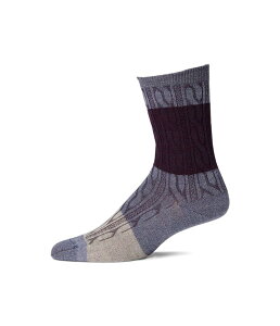 �X�}�[�g�E�[�� ���f�B�[�X �A���_�[�E�F�A �C�� Smartwool Everyday Color Block Cable Crew Socks Chalk Violet �`���[�N