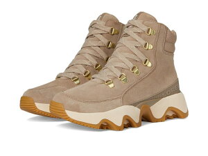 \ fB[X V[Y u[cECu[c vXTCY SOREL Kinetic Impact Conquest Plus Waterproof Omega Taupe/Gum g[v