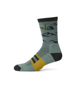 �_�[���^�t�o�[�����g �����Y �A���_�[�E�F�A �C�� Darn Tough Vermont Hike Hike Hut Micro Crew Midweight with Cushion Seafoam