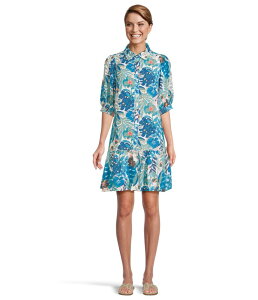 �����[�s�����b�c�@�[ ���f�B�[�X �g�b�v�X �����s�[�X Lilly Pulitzer Brett Dress Breezy Aqua Bes �A�N�A