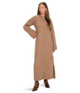 �E�~�[���A���[�� ���f�B�[�X �g�b�v�X �����s�[�X �Z�[�^�[ �}�L�V Show Me Your Mumu Lorraine Maxi Sweater Dress Maple Brown Kni �u���E��