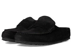 rPVgbN fB[X V[Y Xb|E[t@[ XG[h Birkenstock Naples - Suede Black ubN