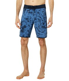 ボルコム メンズ 水着 ハーフパンツ・ショーツ Volcom Mod Psych Scallop 19" Boardshorts Camper Blue
