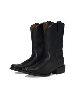 AAg Y V[Y u[cECu[c Ariat Sport Narrow Cutter Toe Cowboy Boot Black Deertan ubN