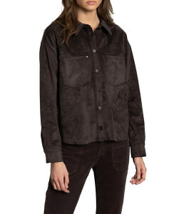 TN`A[ fB[X gbvX Vc XG[h Sanctuary Ivy Suede Shirt Semi sweet